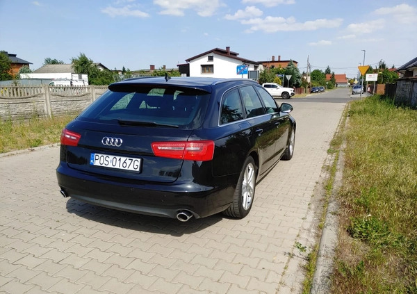 Audi A6 cena 69990 przebieg: 214930, rok produkcji 2014 z Krapkowice małe 67